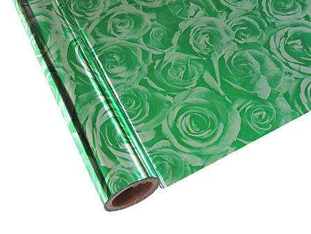 Vibrant Green Roses Vinyl