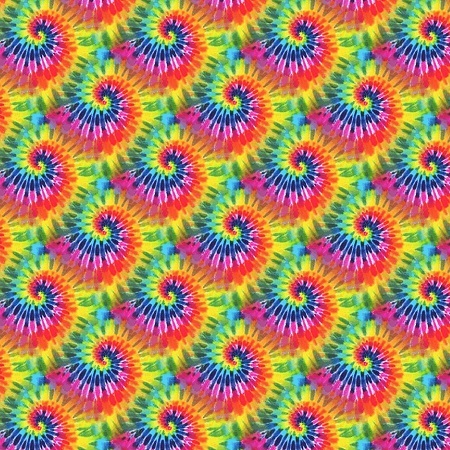 Tie Dye Mini Swirl Garden Stake